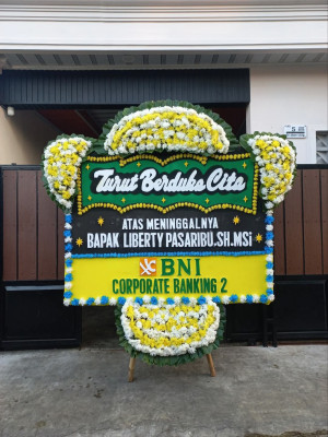 Papan Bunga Duka di Buaran