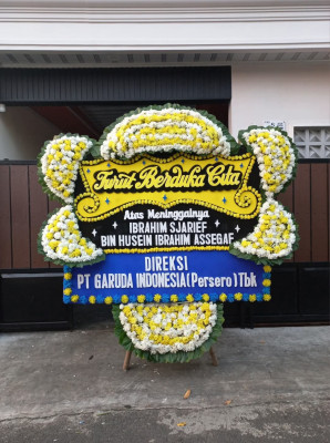 Papan Bunga Duka di Buaran