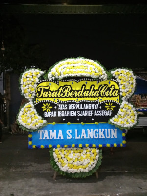 Papan Bunga Duka di Buaran