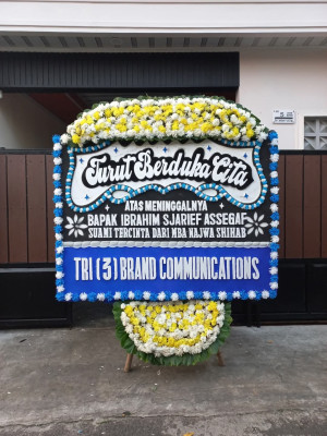 Papan Bunga Duka di Buaran